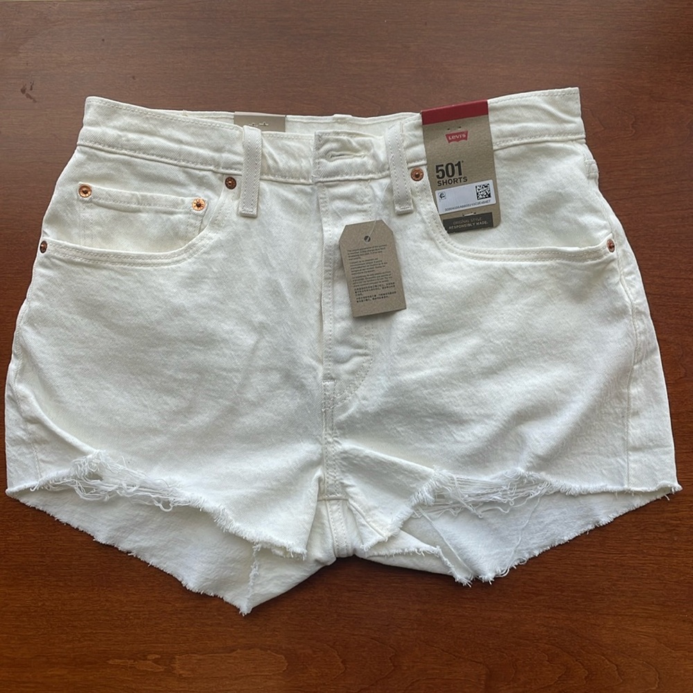 Levi’s 501 High Waisted Shorts